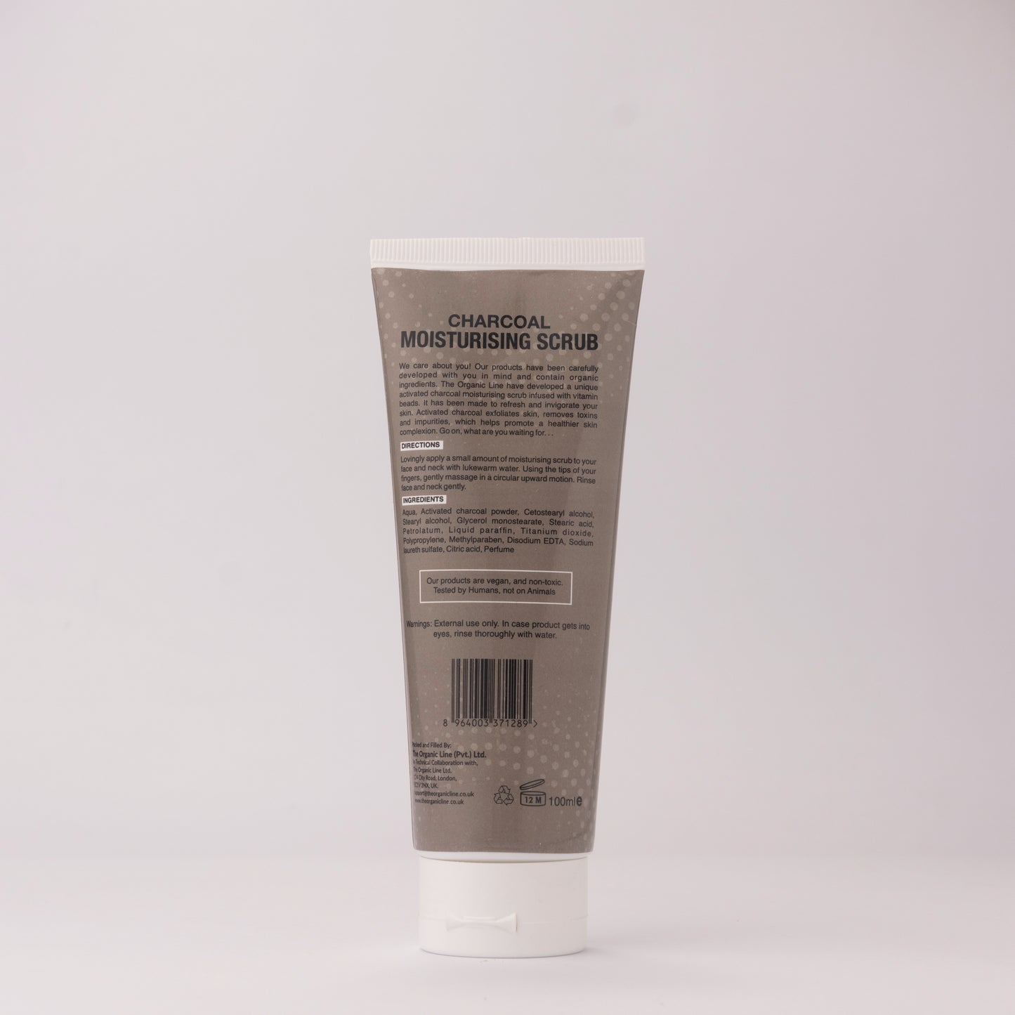 Charcoal Moisturising Scrub 100ml