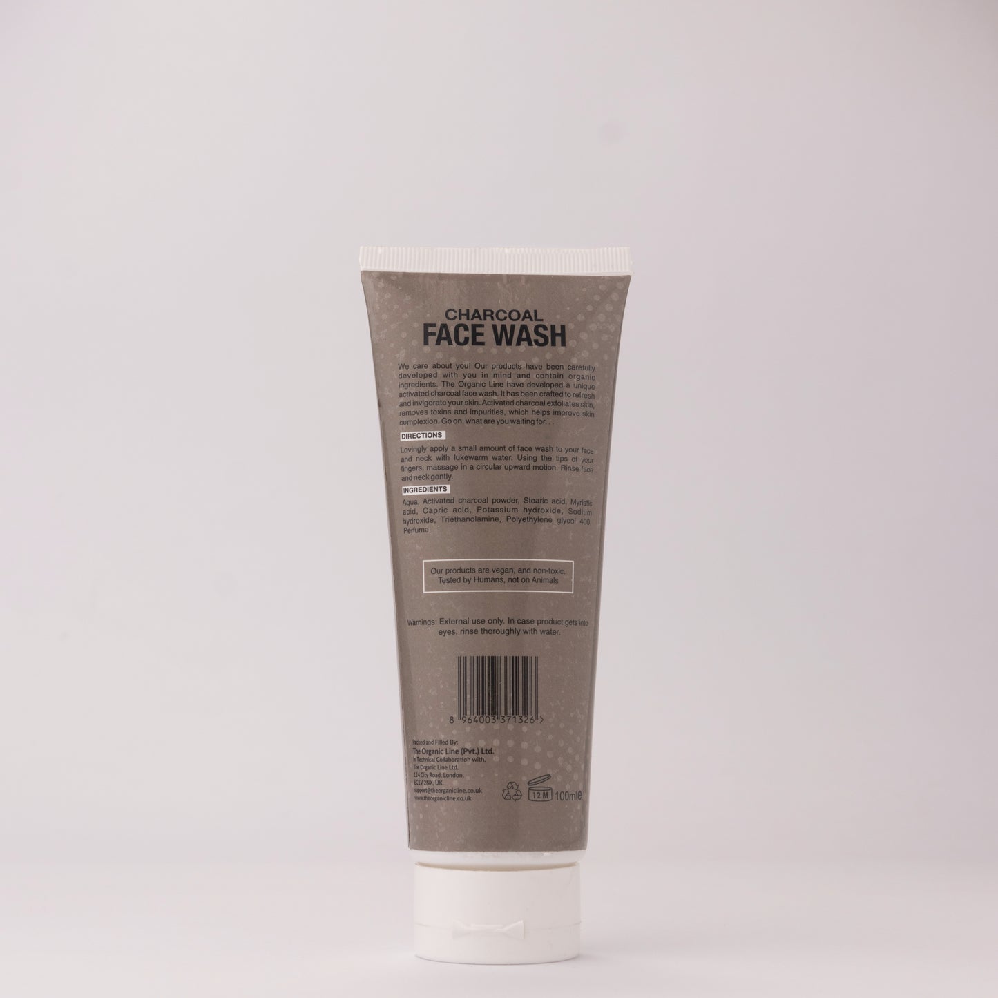 Charcoal Face Wash 100ml
