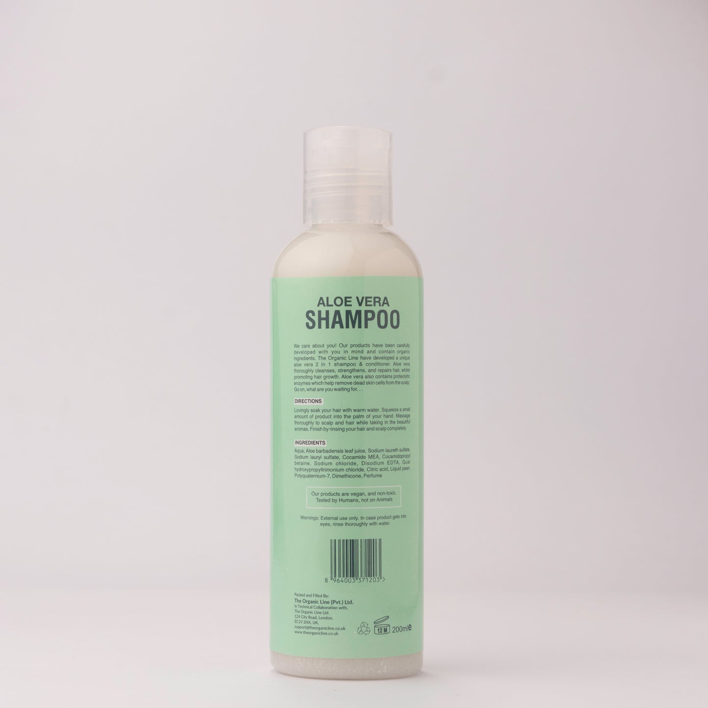 Aloe Vera 2 in 1 Shampoo + Conditioner 200ml